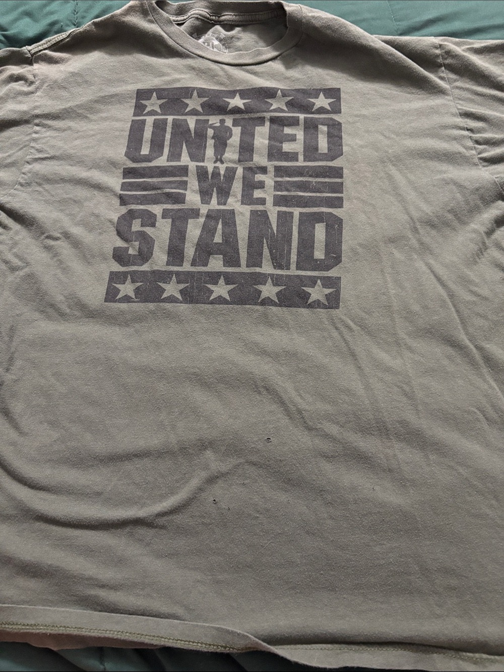 United We Stand Graphic Tee - Gray